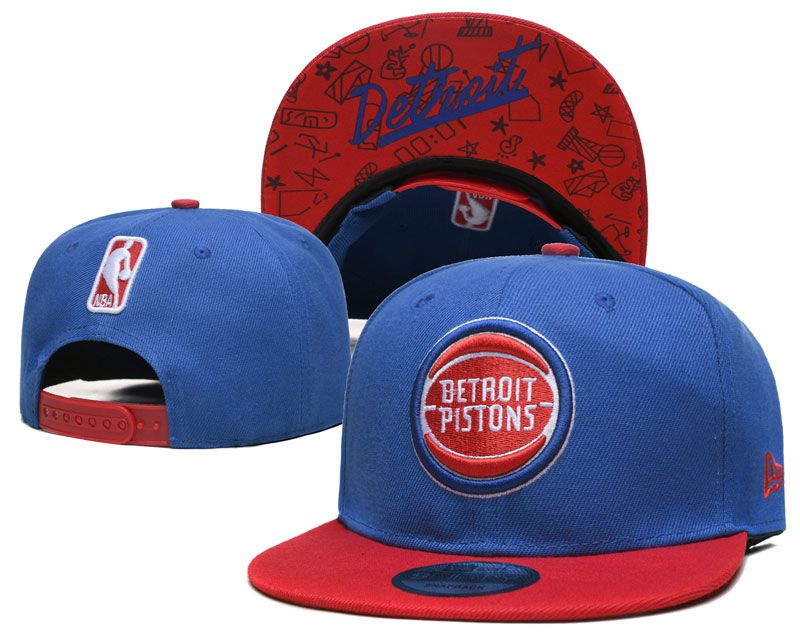 2025 NBA Detroit Pistons Hat YS202503072